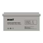 Lithium Battery ( LifePO4) 25.6v 200Ah