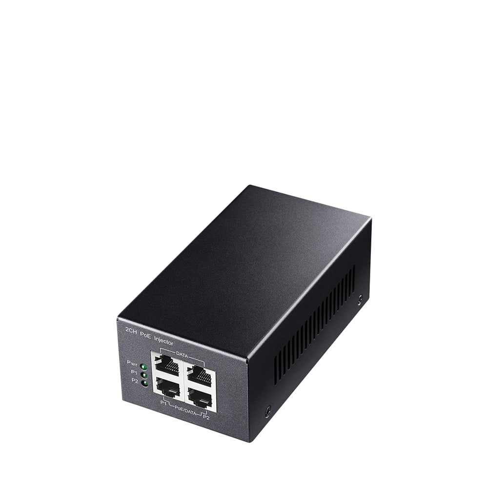 2-Channel 30W Gigabit PoE+/PoE Injector ( POE220 )