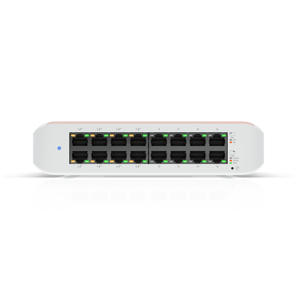 UniFi Switch Lite 16 PoE USW-Lite-16-POE – Switch 16 Portash PoE me 45W