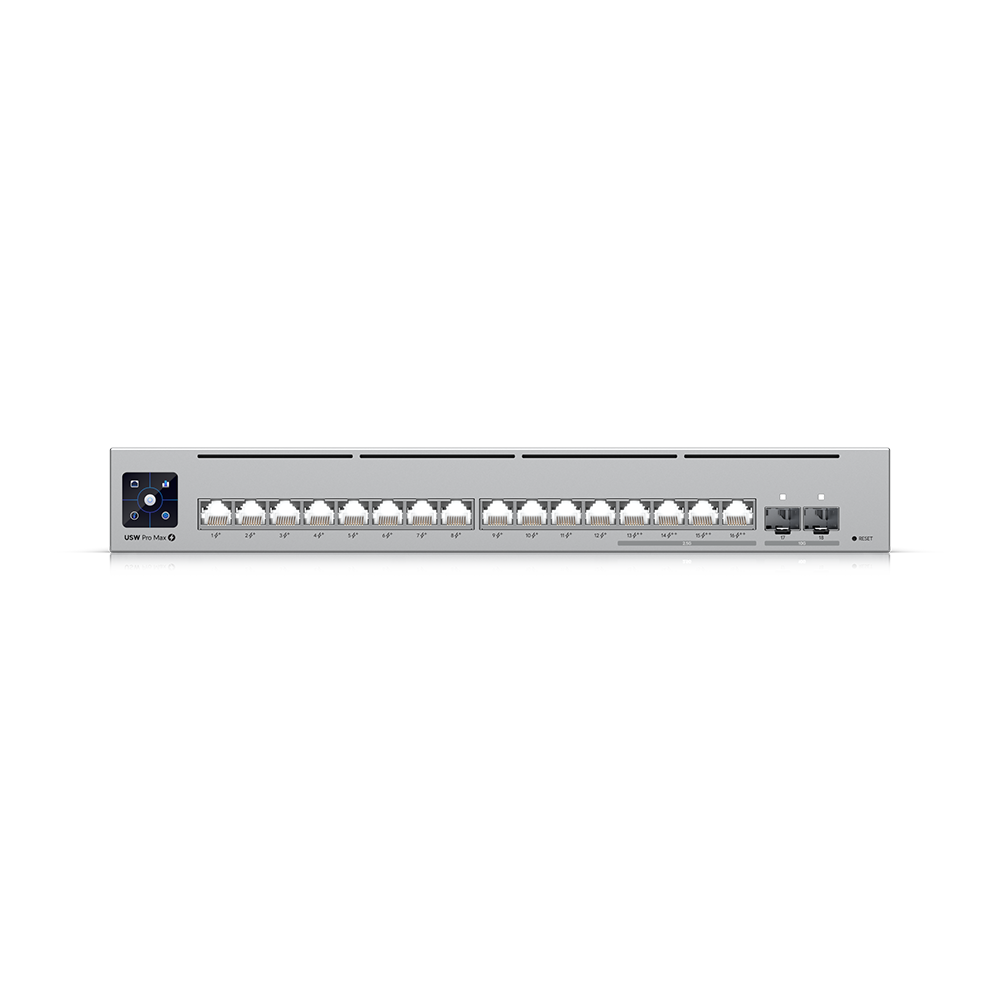 UniFi Switch Pro Max 16 PoE USW-Pro-Max-16-PoE – Switch 16 Portash PoE+ me 180W PoE